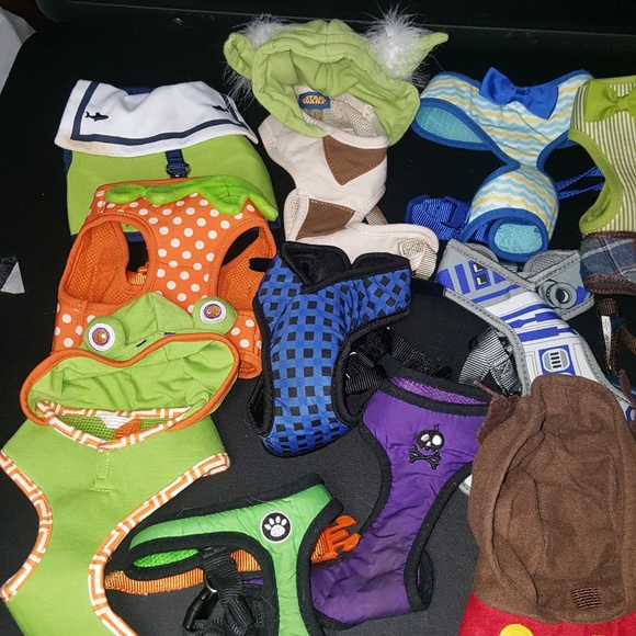 Lot of 16 fashion harnesses for a small dog - Picture 3 of 3